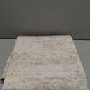 3x5 Rug, Small Area Rug for Kitchen, Entryway, Machine Washable Non-Slip Throw Rug, Vintage Carpet for Nursery Coffee Table Beige