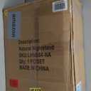 Fluted Nightstand with Charging Station, 19.7 inch Wide End Table with 2 Drawers, Modern Wood Bedside Table for Bedroom(Natural)