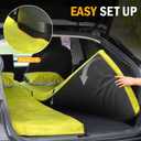 Gaialoop Memory Foam Camping Mattress for Tesla Model Y Sleeping Pads Sleeping Mat 3 INCH Thick Road Trip/Car Camping/Super Charger Nap/Temporary Car Sleeping 1 Left Pad