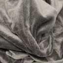 H.VERSAILTEX Real Velvet Plush 3 Piece Stretch Sofa Covers Couch Covers for 2 Cushion Couch Sofa Slipcovers Width Up to 90 Inch Feature Thick Soft Stay in Place (Large Sofa, Black)