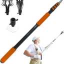 Light Bulb Changer for High Ceilings 26FT Reach, Light Bulb Changer 5-20FT with Basket and Suction Cup for Recessed Lights High Ceiling