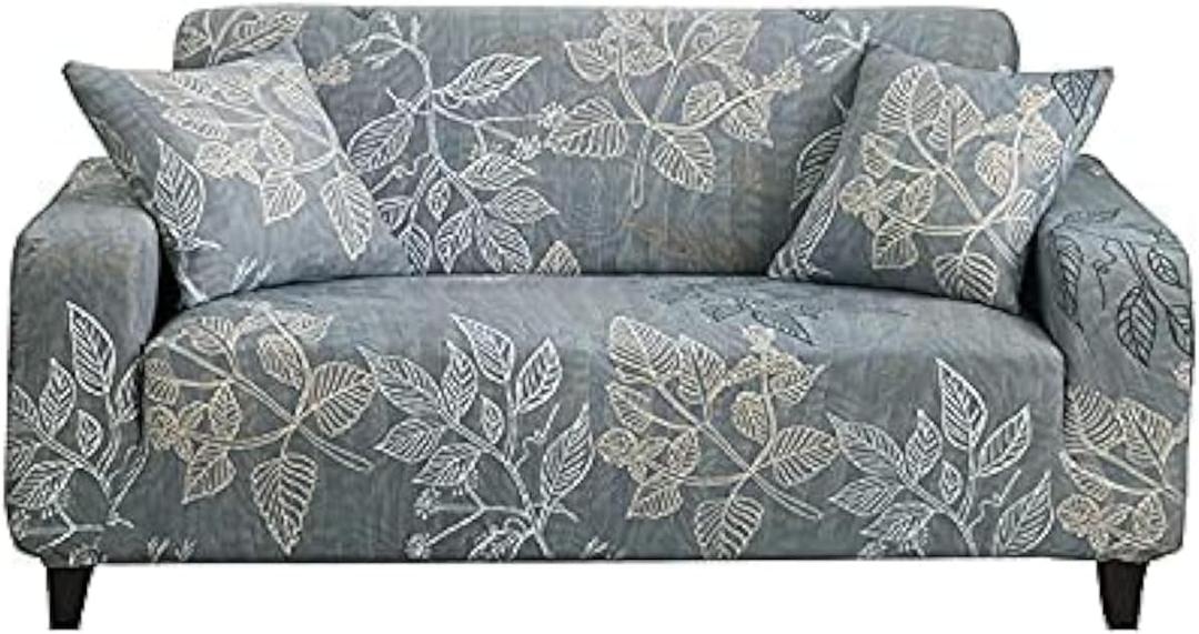HOOBUY Printed Sofa Cover Stretch Couch Covers Patterned Sofas Seater Slipcovers for 4 Cushion Couch Set QSYR (4 Seater/Large 3 Seater)