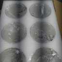 6-Light Modern Farmhouse Black Chandelier, Dining Room Light Fixture Over Table Adjustable Height Hanging Industrial Pendant Lights Kitchen Island, Clear Glass Shade