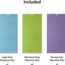 Cricut Cutting Mat Variety Pack (4 Count, 12in x 24in) - for Explore & Maker Machines - Includes 2 StandardGrip, 1 LightGrip, 1 StrongGrip