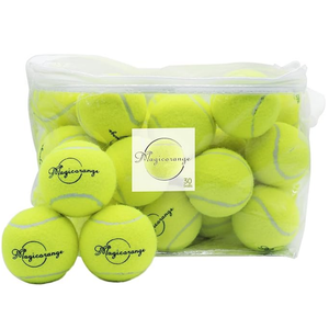 Magicorange Tennis Balls, 30 Pack Advanced Training Tennis Balls Practice Ball, Pet Dog Playing Balls,Good for Beginner Training Ball