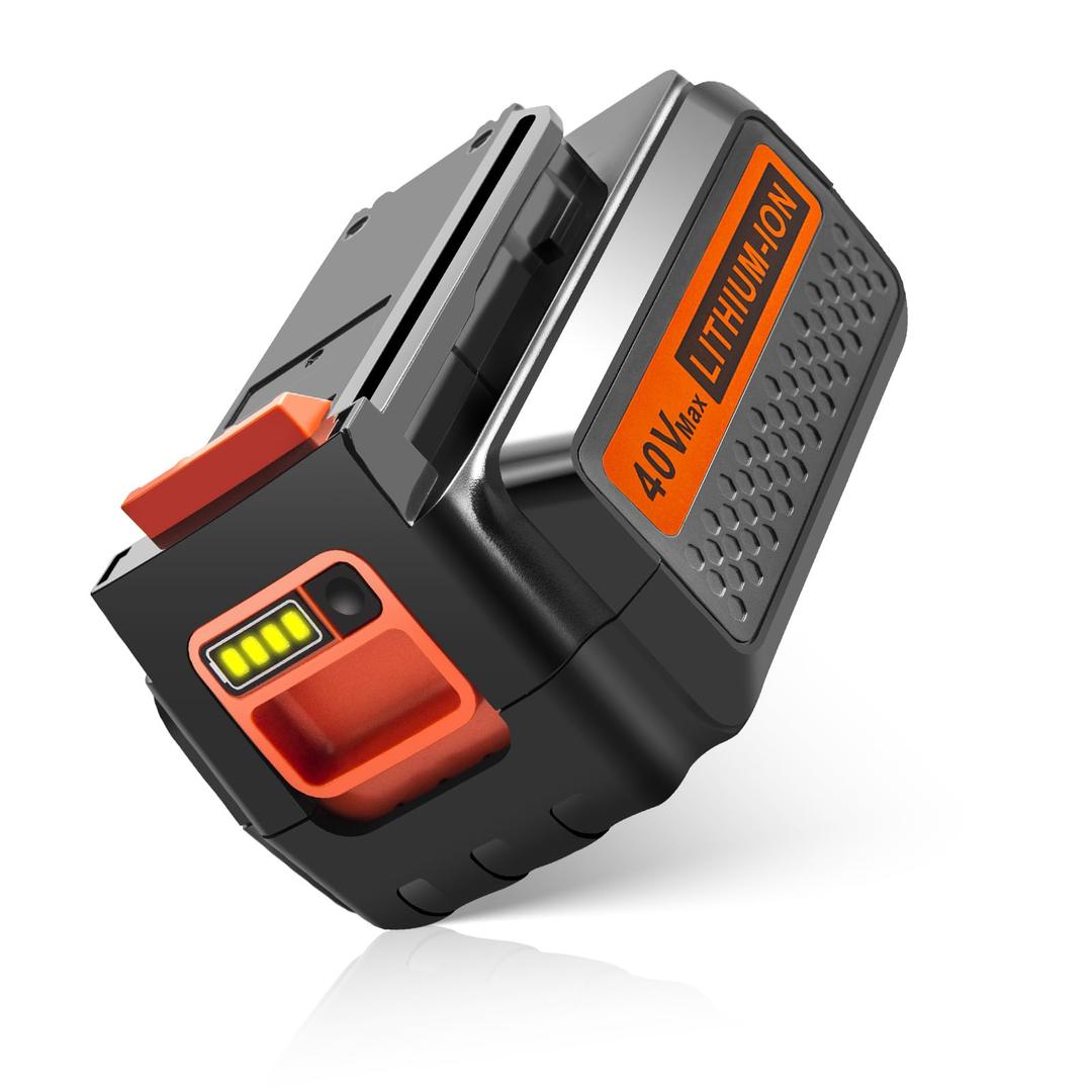 40V 3000mAh Replace Long-Lasting Battery for Black and Decker 40V Lithium Battery, Compatible with Black and Decker 40 Volt LBXR36 LBX2040 LBX2540 LBXR2036 and Power Tools