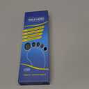 Plantar Fasciitis Feet Insoles Arch Supports Orthotics Inserts Relieve Flat Feet, High Arch (Mens 6-6 1/2 | Womens 8-8 1/2) (Gray)