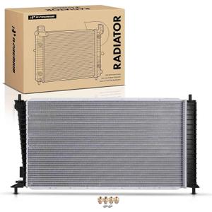A-Premium Engine Coolant Radiator Assembly with Oil Cooler Compatible with Ford 2000-2003 F-150, 2004 F-150 Heritage & Lincoln 2002 Blackwood, 4.2L 4.6L 5.4L