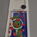 MOSNOVO for iPhone 17 Case | Compatible with Magsafe | Military Grade 6.6ft Drop Tested | Camera Control | Clear with Cute Cherry Design