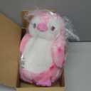 Bearington Precious Heart Penguin Stuffed Animal - Valentines Stuffed Animal with Soft Fur - Adorable Valentines Day Plush Gift for Kids and Girlfriend (Pink)