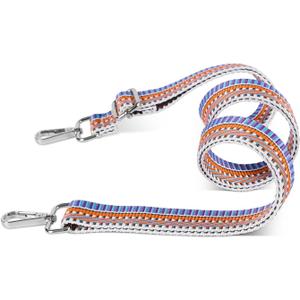 chushui 1 inch Purse Strap,Replacement Crossbody Strap Adjustable Shoulder Strap for Handbag Bag (Silver Hardware 13)