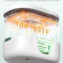 Momcozy Baby Wipe Warmer, Innovative Spring Design, Large Capacity Wipes Dispenser, Fast and Even Heating, 4 Modes of Temperature Heating Control, Diaper Wipe Warmer with Night Light (Classic WW01 60-80pcs)