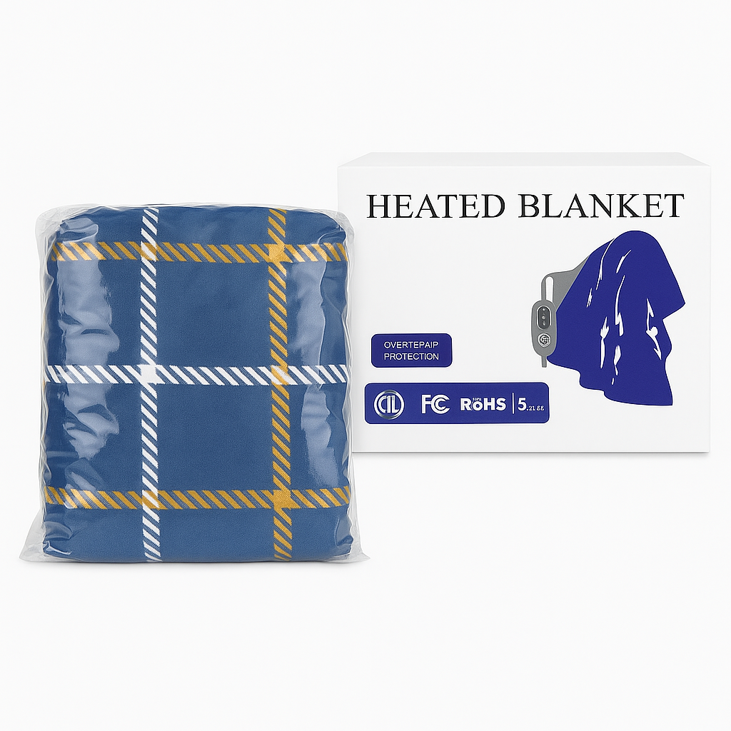 Hiundee Electric Heated Blanket, 50"×60"