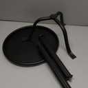 RattanView 1 Pcs Metal Martini Table Black Small Round Drink Table12.5 x 12.5 x 27.75 Inches Pedestal Iron Side Tables for Small Spaces Bedroom Living Room