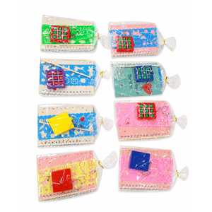 Mini Notebook with Tic-Tac-Toe Keychain, Valentines Days Keychain Set for Kids Party Favor, Classroom Exchange Prizes, Exchange Greeting Cards for Boys Girls