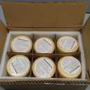 Candle Charisma Ivory Pillar Candles Bulk Pack of 6  (3x3 Inch) Long-Lasting 50-Hour Burn, Dripless & Smokeless  Perfect for Hassle-Free Decor at Weddings, Fall Table Centerpieces & Special Events