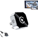 HYPAX Wireless CarPlay Adapter4 in 1 Screen Mirror Link Car Adapter Android Auto MultiUser Seamless Connection Converts Wired to Wireless CarPlay Adapter  No Latency from iOS 10+ to Screen w/USBC