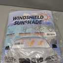INSAUTO Custom Fit Windshield Sun Shade for Ford Edge 2007-2014 | Foldable Front Window Sunshade Car Accessories, UV & Heat Reflector, Keeps Interior Cool, Includes Storage Bag