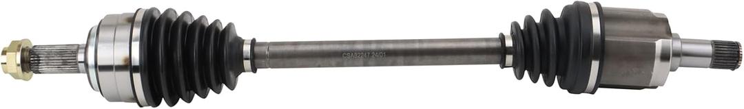 TRQ Front Left CV Axle Shaft Assembly Driver Side Compatible with 2007-2010 Honda Odyssey 2006-2014 Honda Ridgeline 