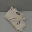 LEMOMO Light Beige Thermal Blackout Curtains/38 x 54 Inch/Set of 2 Panels Room Darkening Curtains for Bedroom