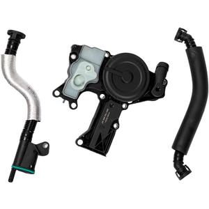 HY-SPEED PCV Valve Oil Separator Engine Crankcase Vent Valve with Valve Breather Hose Kit Compatible with A4 A5 A6 Quattro Q3 Q5 allroad 2012-2018 2.0T 06H103495AE 06H103495J 06H103495AK