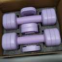 Adjustable Dumbbell Set of 2: Sportneer 4 in 1 Free Weights Dumbbells Set for Women, Hand Weights for Women at Home, 5 lb × 2 Sets with Soft Rubber Handle for Home Gym Exercise Training