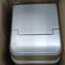 Portable Ice Maker Machine for Countertop, 3 Sizes Bullet Shaped Ice, 9 Ice Cubes Ready in 7 Minutes, with Ice Scoop and Basket for Home/Office/Bar