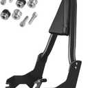 Detachable Passenger Backrest Pad Docking Sissy Bar for Harley Davidson Softail Models 2018-2025 for Harley Lowrider s ST FXLR FXRST FXLRS FXLRST Sport Glide FLSB Dyna Black