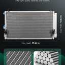 SCITOO 3076 Condenser AC for LX for IS300 2001-2005 3.0L