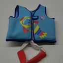 Pottwal Swim Vest for Kids - Swim Jacket for 1-2 Years (24-33LBS) - Buoyancy Aid Made of Neoprene & EPE - with Adjustable Crotch Strap