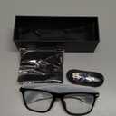 AI Bluetooth Translation Smart Glasses for Men/Women with 138+ Languages Translation for Men/Women,AI Translator Glasses with Speakers,Magnetic Charging,Polarized UV Protection