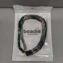 BEADIA Natural Indian Agate Tube Beads 13x4mm 30pcs Cylinder Loose Semi Gemstone Beads for Jewelry Making Design