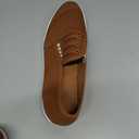 kufeiti Women's Canvas Slip On Shoes Sneakers for Women Fashion Comfortable White Black Elastic Sneakers for Women (9, Tan)