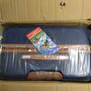 Luggage Sets 5 Piece Suitcases with Wheels, Suitcase Set ABS Hard Case Luggage with TSA Lock Spinner Wheels Durable Travel Luggage (5-Piece Set(20"/24"/28")) (DarkBlue)