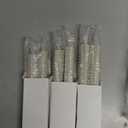 DRomance Flameless Window Candles with Remote and Timer, Battery Operated LED Taper Candles with Suction Cups Set of 6 Christmas Window Candle Holiday Decor(Silver Holders)