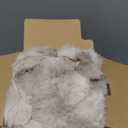 Ultra Soft Cozy Faux Fur Throw Blanket, Fuzzy Plush Thick Bubble Blanket, Oversize Luxury Fluffy Blanket for Couch, Bed, and Living Room, 60x80 Inches, Black (Twin)