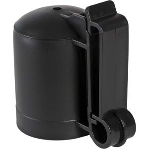 Zareba ITCPB-Z T-Post Safety Cap and Insulator, 10 per Bag, Black