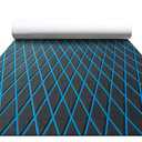 HXBYX Boat Flooring EVA Foam Boat Decking Marine Mat Non-Slip Self-Adhesive Flooring Sheet for Motorboat Jon Boats Bass Boat Kayak RV Floor, 94" x 43.9"