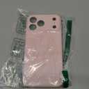 Miracase Magnetic for iPhone 17 Pro Max Case, Compatible with MagSafe, Integrated Silicone Camera Control Cover, 3.0mm Thicken Shockproof Drop Protection Phone Case for 17 ProMax, Sand Pink