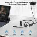 Gixxted Open Ear Headphones with Mic, Bluetooth Headset with Microphone, Dual Connect Bluetooth 5.3 with AI Noise Cancelling Mic & Mute Function, Wireless Headset for Work, Sports, Drive