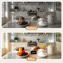 3 x Upgraded Moth Traps, Double Potent Pantry&Clothes Traps with Pheromones Prime, No Toxic & Odorless Moth Balls for Clothes, Organic Sticky Repellent with Lure for Closet, Kitchens -6Pack