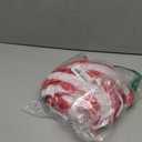 Family Halloween Costume，Red and White Striped Cosplay T-Shirt, Outfit Glasses Hat Shirt Suits XL