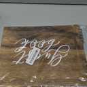 Paper Junkie Rustic Style Wooden Guest Book - Wedding Reception, Bridal Shower, Baby Shower, Quinceanera Guest Book (112 Pages, 11.25x8.75 in)