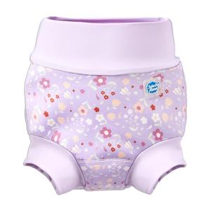 Splash About Happy Nappy Duo Reusable Swim Diaper, Lilac Spring, 6-12 Months