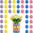 40 Pcs Easter Eggs Decorations, Vase Filler Set, Centerpieces Spring Home Decorations for Tables(Vase Not Included) (Eggs)
