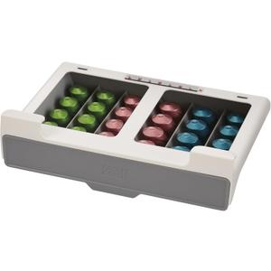 Joseph Joseph CupboardStore: Under-Shelf Space-Saving Coffee Pod Drawer - Holds 30 Nespresso Original-Style Capsules