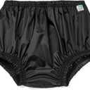 Incontinence Leak-Protection, Washable Pull-On Cover Pant, Advanced Duralite-Cool-Lightweight-Durable- Kleinert's (Black, Large)