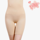 Silynia High Waist Tummy Pants, Tummy and Hip Lift Pants, Hip Lift Pants High Waisted Body Shaper for Women, Girdles Shorts L