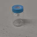 36 Pcs 3.5 Inch Baby Bottle Shower Favor Mini Plastic Candy Bottle Clear Bottles for Baby Shower Mini Feeding Candy Box for Party Favor Gift Decor(Blue)