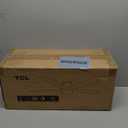 TCL 52" Ceiling Fan with Lights, Black Flush Mount Ceiling Fans with Remote Control, 6 Speeds DC Reversible, Dimmable, Noiseless, Low Profile Ceiling Fans for Bedroom